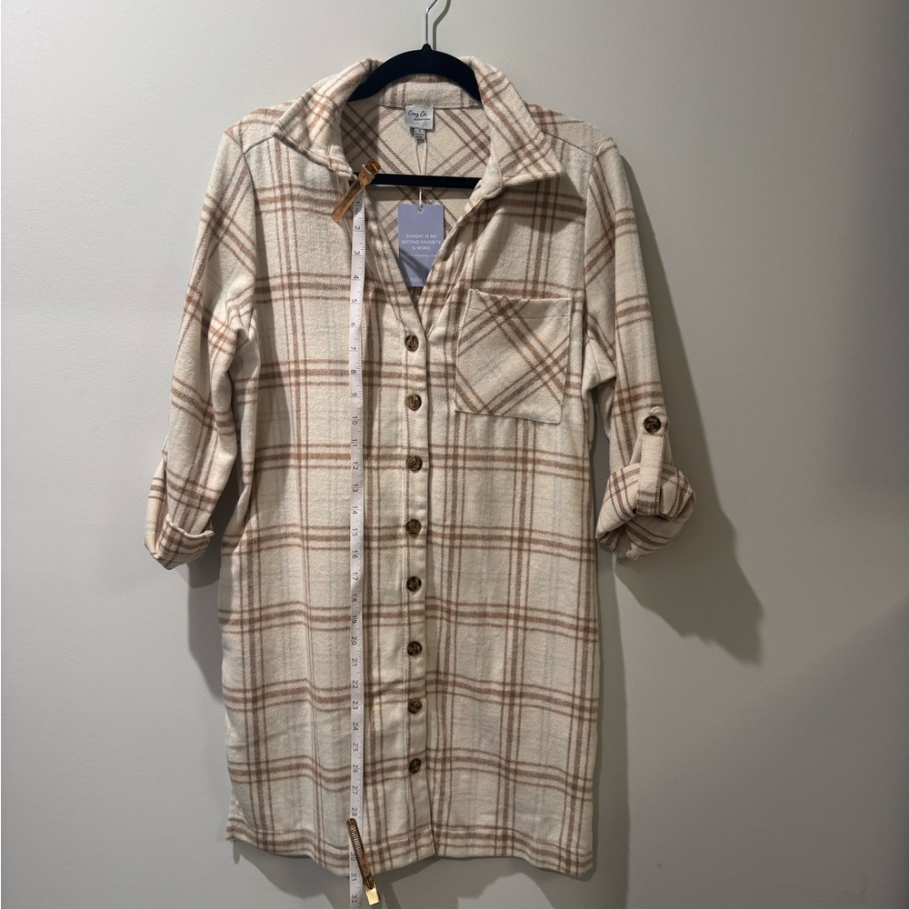 COZY CASUAL | NWT | FALL PLAID DRESS